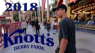 Knotts Berry Farm Rides [upl. by Ennaitsirk]