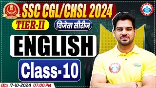 SSC CGL Tier 2 English Classes 2024  English for SSC CHSL Mains  by Sanjeev Sir  Vijeta Series [upl. by Acie867]