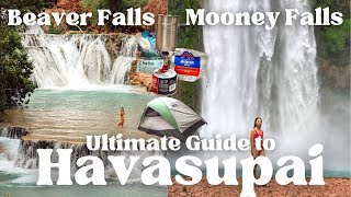 Havasupai  Everything You Need to Know Backpacking Havasu Falls Full Guide and Itinerary 2023 [upl. by Elokyn]