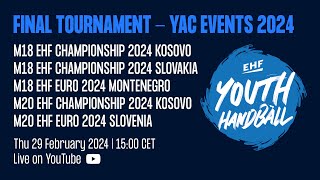 Draw event  Final Tournament  YAC Events 2024 [upl. by Ynnoj780]