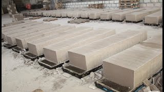 How non autoclaved lightweight aerated concrete blocks made [upl. by Hgieloj362]