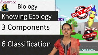 Knowing Ecology  Its 3 Components amp 6 Classification of Ecosystem [upl. by Hughie]