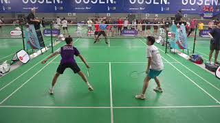 Badminton Journey Tournament  Badminton Mens Doubles  B Tor amp JC Khoh vs YP Ooi amp R Ting [upl. by Phio60]