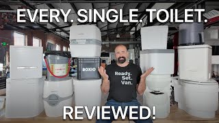 Every Toilet for Vanlife  Reviewed [upl. by Redneval746]