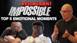 TOP 5 MostEmotional Moments on Restaurant Impossible  Dinner Impossible  Food Network [upl. by Mills371]