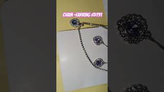 chain earring chain earrings shopping flipaclip shorts ytshorts jewellery [upl. by Rehpotsyrhc]