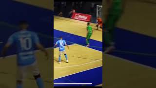 Parata strepitosa di Stefano Mammarella futsal [upl. by Trautman]