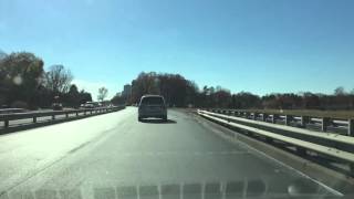 Some Guy Driving  US Route 1 South from Morrisville PA to PA 63 Woodhaven Road [upl. by Adair312]