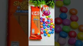 KitKat Chocolate amp kinder Joy Box amp Gems Chocolate Popsicle shorts youtubeshorts [upl. by Bashemeth401]