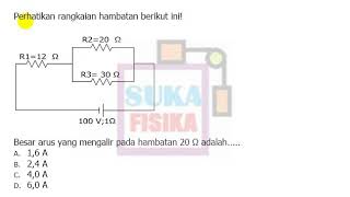 Konsep Mudah Menentukan Kuat Arus pada Rangkaian Campuran FISIKA [upl. by Nonnaihr312]