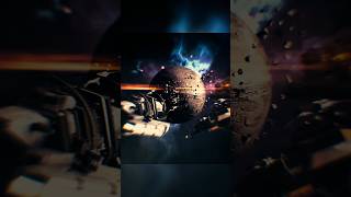 Cosmic War Battleships Attack amp Explosions💥shortsfeed shorts shortsvideo space [upl. by Rusert]