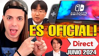 💣 ¡¡BOOM NINTENDO CONFIRMA el ANUNCIO de quotSWITCH 2quot ESTE AÑO FY y un NINTENDO DIRECT en JUNIO [upl. by Ten972]