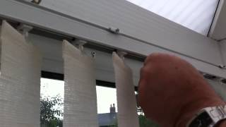 How to hang your replacement vertical blind slats [upl. by Andras]