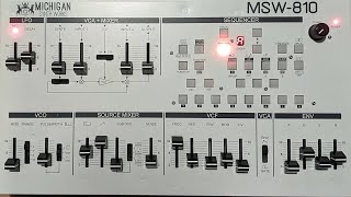 MICHIGAN SYNTH WORKS MSW810 [upl. by Eednarb]