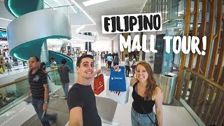 Filipino Malls Are CRAZY HUGE  SM Seaside Cebu Mall Food Tour amp Shopping Philippines [upl. by Adyl621]