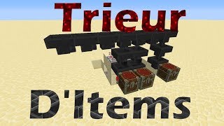 MINECRAFT TUTO  Comment faire un trieur ditems [upl. by Baer166]