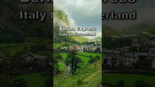 Bernina Express Tour  Italy to Switzerland Route shorts [upl. by Aryahay233]