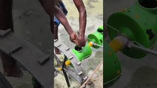 நேரடி நெல் விதைப்புDirect Paddy seed Sowing 🌾farmingpaddyvivasayamshortsvideo [upl. by Ocko]