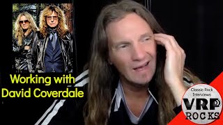 What its like working with David Coverdale  Joel Hoekstra Whitesnake Guitarist [upl. by Aneek]