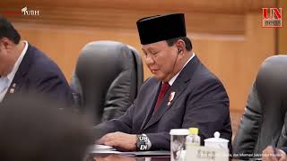 Prabowo Subianto sampaikan terima kasih atas sambutan pemerintah cina dan Xi Jinping subindonesia [upl. by Jeralee]