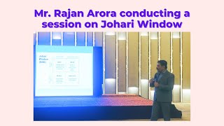 Johari Window explained by Rajan Arora [upl. by Bille195]