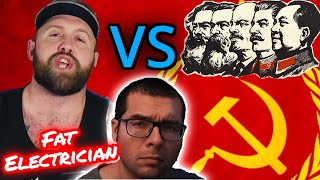 Fat Electrician HATES Communism Freethinker FIRST Reaction 🤣🤣 [upl. by Eelir]