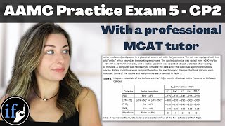 AAMC Free Practice Exam FLE5 CP 2  Walkthrough with Professional Tutor [upl. by Amleht]