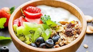 how to make muesli healthy breakfast recipe [upl. by Cornwell]