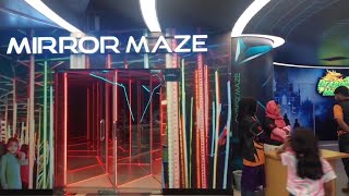 Experience at Mirror Maze 🪞 mirrormaze toggifunworld youtube youtubeshorts viralvideo funtime [upl. by Wald]