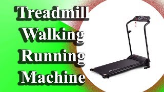 GOPLUS Compact Treadmill Walking Running Machine Low Noise [upl. by Blen]