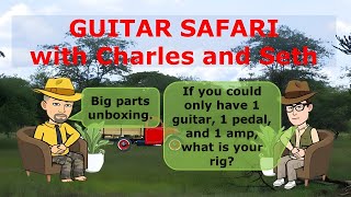 Guitar Safari 1 guitar 1 pedal and 1 amp what is your rig Big Parts Unboxing [upl. by Enyaz]