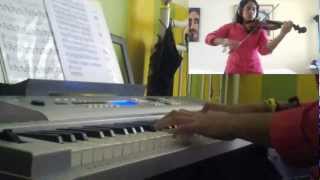 Jueves  La Oreja de Van Gogh Cover piano y violin por Mily [upl. by Eelanej]