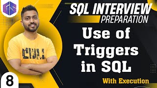 Sql Triggers🔫 Real Life Example  SQL Interview♟ Questions🎯 [upl. by Arehc]