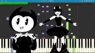 Bendy And The Ink Machine Chapter 3 Song  Another Chapter  TryHardNinja  Piano Cover  Tutorial [upl. by Naval]