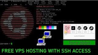 VPS HOSTING GRATIS 2 CPU 15 GB RAM  FREE GIT SSH FTP MYSQL [upl. by Amleht]