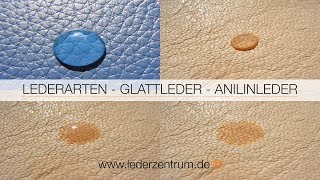 Leder  Glattlederarten amp Lederpflege Anleitung  COLOURLOCK [upl. by Retsevlis]