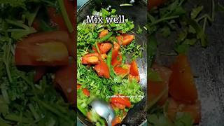 tomato🍅☘️ coriander chutneycooking shotscookinghealthy foodtrending shirtsYouTube shortsviral [upl. by Ingrid100]