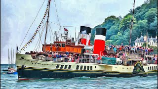 Waverley Steams Into Dartmouth Regatta 2024 [upl. by Phiona472]