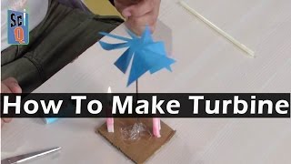 How to make Homemade Paper Turbine  Simple Science Experiment [upl. by Tra]