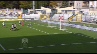 Pro Vercelli  Padova 12 highlights 10 Giornata Serie Bwin 201213 [upl. by Ditzel]