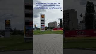 Szatańska cena paliwa na sHELL’u shell hell satanic 666 fuel piekło shorts short funny [upl. by Evangelin276]