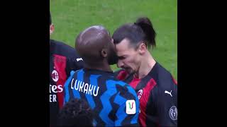 Zlatan Ibrahimovic vs Romleu Lukaku fight [upl. by Fonville]