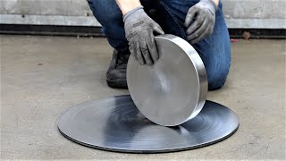 Giant Eulers Disk  Machining  Test [upl. by Ymac]