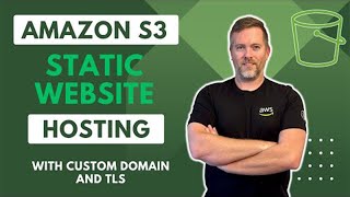 AWS S3 Static Website Hosting with AWS Cloudfront [upl. by Asor]