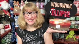 WOODWICK Ellipse Candle Review For Christmas [upl. by Benedikta877]