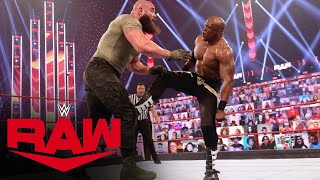 WWE2K24 BRAUN STROWMAN VS BOBBY LASHLEY FULL MATCH [upl. by Gennaro316]