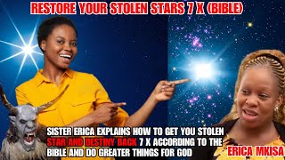 HOW TO RESTORE YOUR STOLEN STAR AND DESTINY 7 TIMES ACCORDING TO BIBLE ERICA MUKISA [upl. by Zuliram]