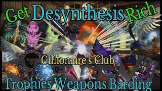 FFXIV Top Secret Desynthesis Tips How to Level Fast Get Rich Daily [upl. by Notsa]