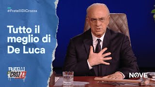 Tutto il meglio di Crozza De Luca regionecampania partitodemocratico  PRIMA PARTE [upl. by Vergos]