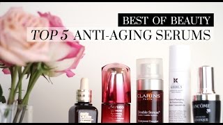 Top 5 Best AntiAging Serums  LookMazing [upl. by Ziagos]